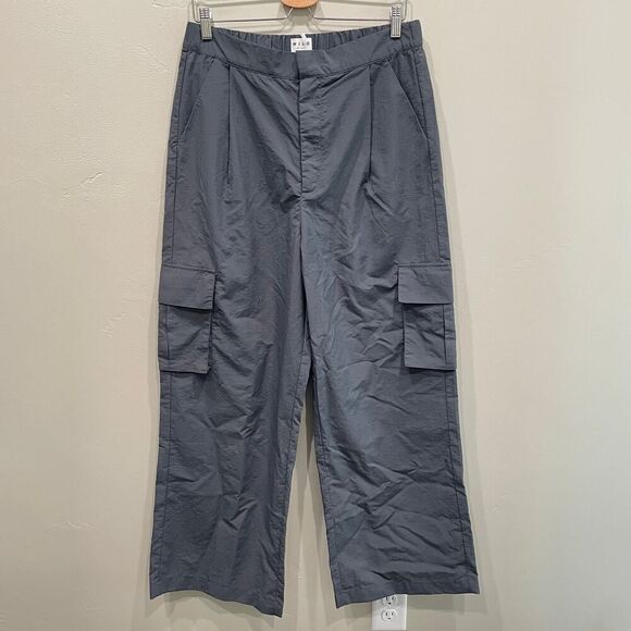 NWT WILO The Label Parachute Fly Cargo Pant Gunmetal - Size: Medium - Picture 1 of 8